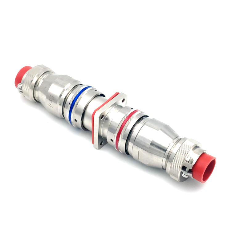 真空密封型穿墻式防爆電連接器